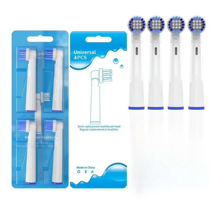 3D Rotating Sonic Brush Head 4 Pcs Replacement For Electric Toothbrush Accessories Economical Durable For Home Travel - Image 1