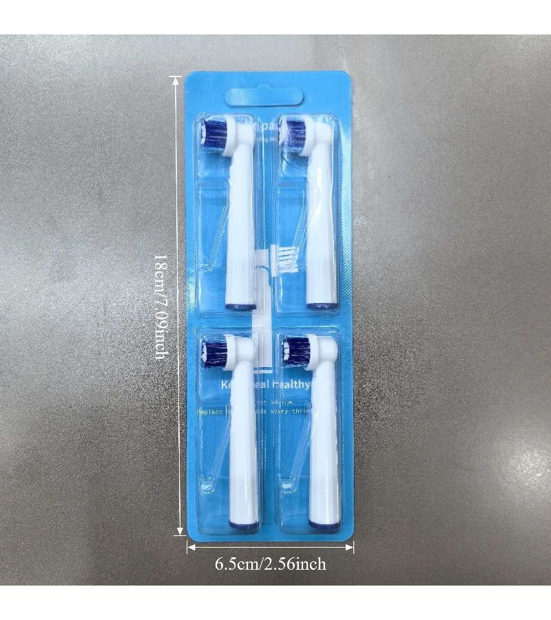 3D Rotating Sonic Brush Head 4 Pcs Replacement For Electric Toothbrush Accessories Economical Durable For Home Travel - Image 3