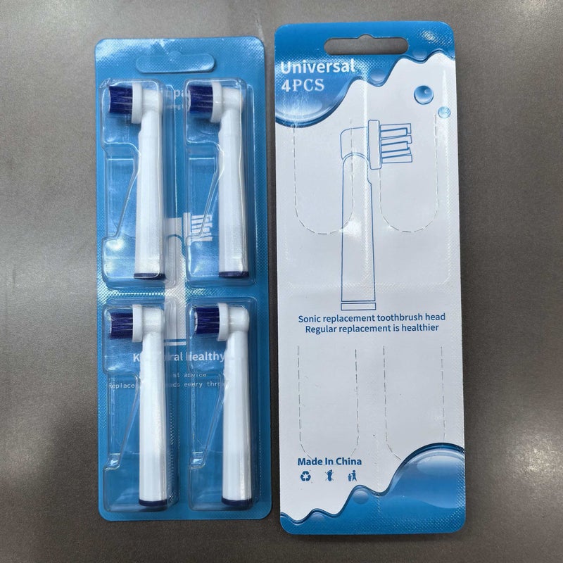 3D Rotating Sonic Brush Head 4 Pcs Replacement For Electric Toothbrush Accessories Economical Durable For Home Travel - Image 2