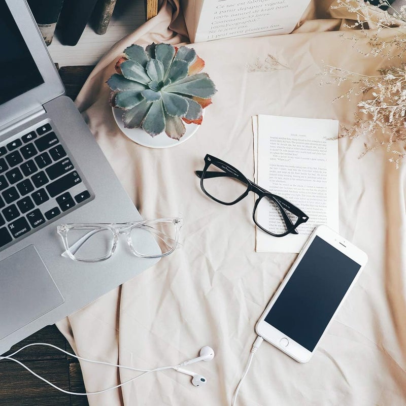 Cyxus Blue Light Glasses for Men Women Reduce Eye Strain UV Blocking for Computer Screen 8082 - Image 4