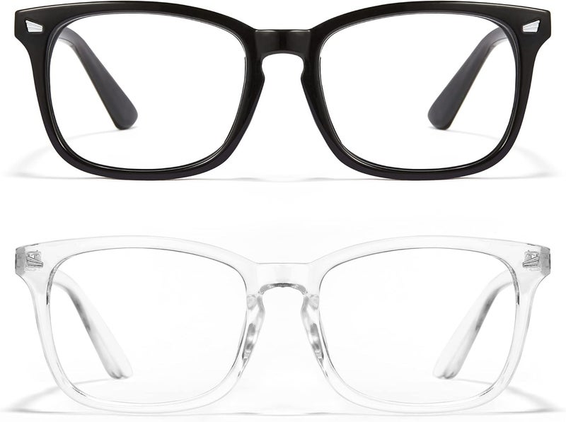 Cyxus Blue Light Glasses for Men Women Reduce Eye Strain UV Blocking for Computer Screen 8082 - Image 1