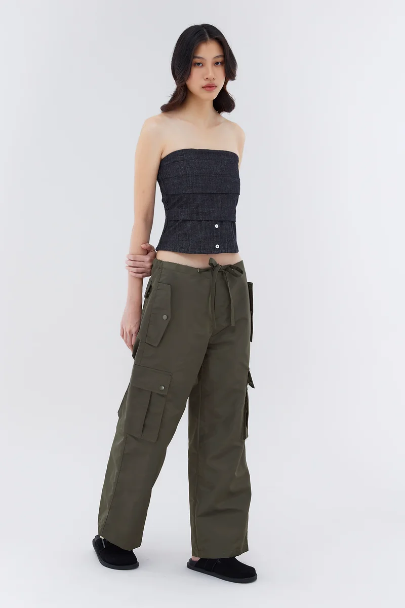 The Editor's Market Ofelia Relaxed Cargo Pants