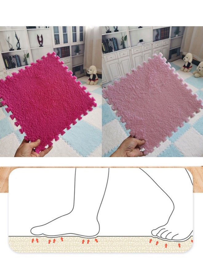JSAITOYS - 10PCS Soft Non-Toxic Baby Colorful Puzzle Play Mat Square Foam Floor Mats for Kids and Infants EVA Foam Interlocking Tiles for Gym, Nursery, Playroom - Image 1