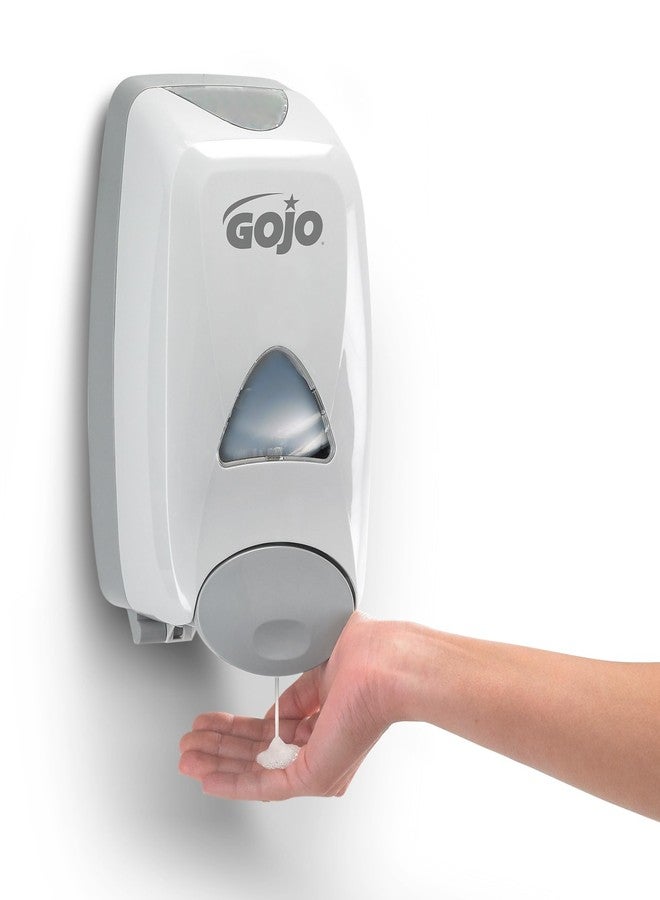 GOJO 515006 Liquid Foaming Soap Dispenser, 1250mL, 6 1/8w x 5 1/8d x 10 1/2h, Gray/White - Image 2