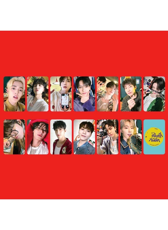 NIBEMINENT 13 Pcs Kpop SEVENTEEN MINI11 YZY1.0 Lomo Cards Card For Fans Collection Gifts - Image 1