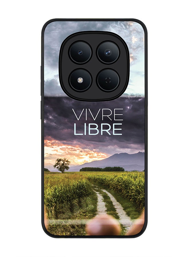 Stylizedd For Xiaomi Redmi Note 15 Pro 5G Case,Slim fit Camera Protection, Shockproof Thin Phone cover  - Vivre Libre - Image 1