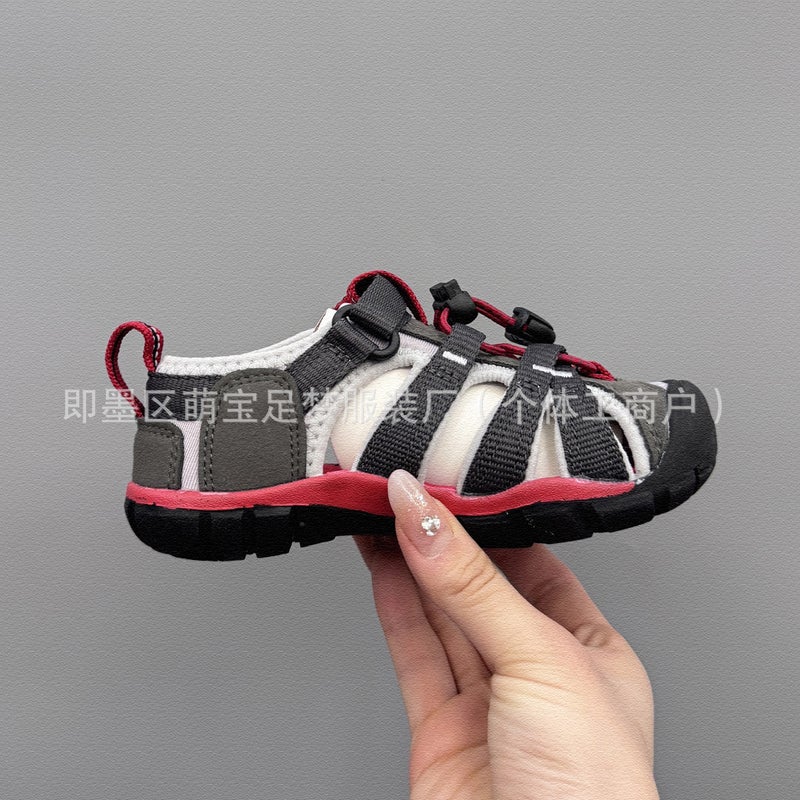 Yy277 Summer Trendy Brand Outdoor Children'S Wading Tracing Sandals Lightweight Comfortable Beach Casual Men'S And Women'S Children'S Shoes - Image 4