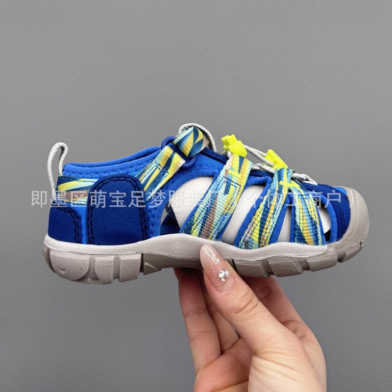 Yy277 Summer Trendy Brand Outdoor Children'S Wading Tracing Sandals Lightweight Comfortable Beach Casual Men'S And Women'S Children'S Shoes - Image 3