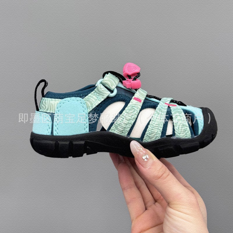 Yy277 Summer Trendy Brand Outdoor Children'S Wading Tracing Sandals Lightweight Comfortable Beach Casual Men'S And Women'S Children'S Shoes - Image 1