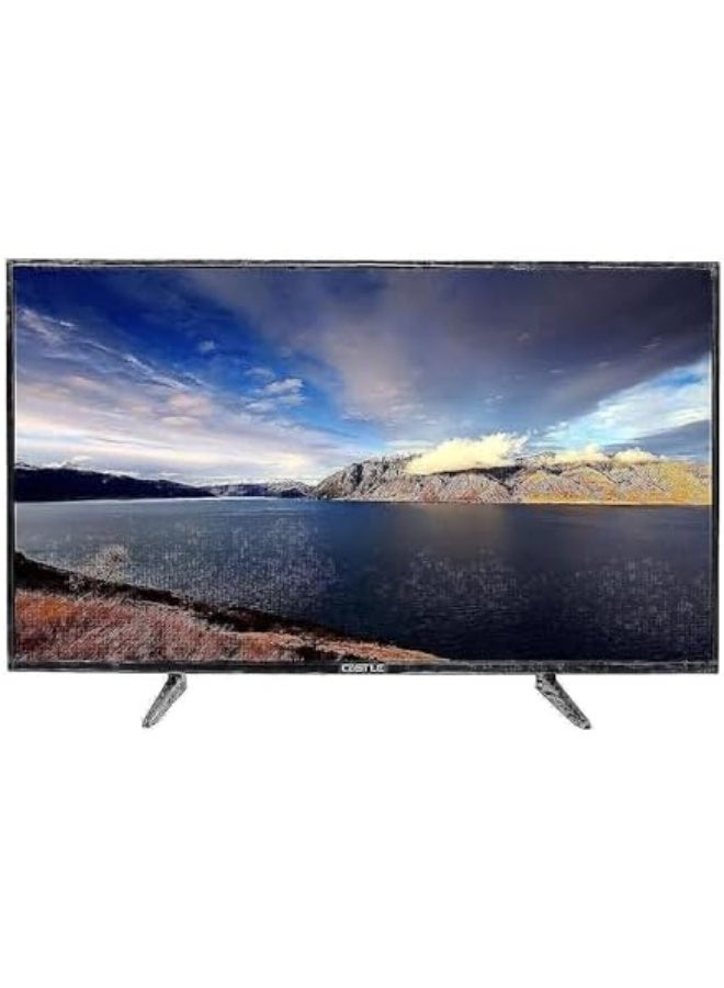 Castle Smart LED TV, 43 Inch Screen, Full HD 1080P, Built-in Wi-Fi, Black - Model AC2543S