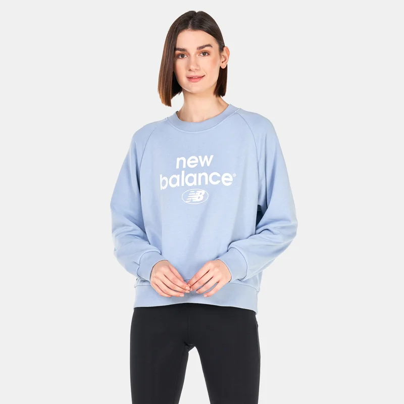 New Balance Women's Essentials Reimagined Archive French Terry Sweatshirt