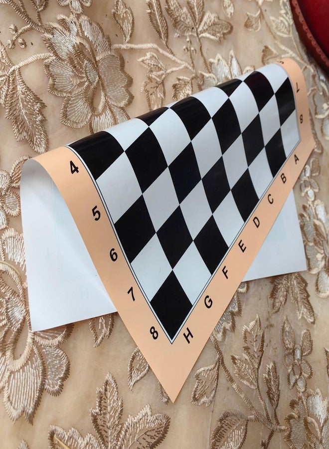 hzsshb Chess Travel Set Portable Ultra Thin Folding Board Game Youth Gift Family Game Children's Logical Thinking Training Adult Education Toys Puzzle Chess Mini Ajedrez - Image 4
