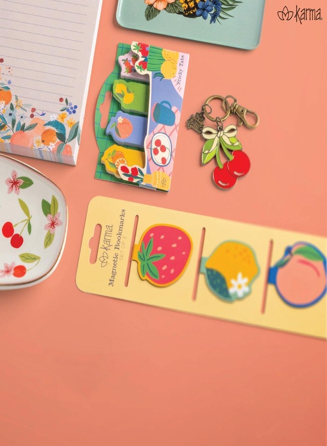 Karma, Magnetic Bookmarks Set of 3, Cute Bookmarks for Women, Page Markers for Students Teachers Reading, Bread - Image 2