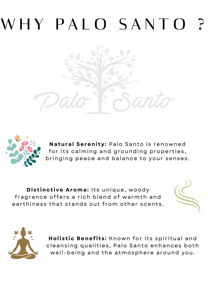 العافر عطر الفير بالو سانتو مييل - عطر حلو، فاكهي وزهري للرجال والنساء | عطر فاخر يدوم طويلاً - 100 مل - Image 3