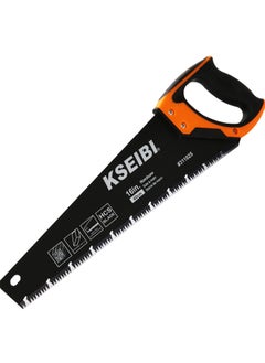 KSEIBI Hand saw with Progrip Handle, 16-Inch, Cutting Tool with Non-Slip Comfortable Handle, Perfect for Sawing, Trimming, Gardening, Drywall, Plastic Pipes, Sharp Blade, Cutting Wood, Laminate, PVC.  - Image 1