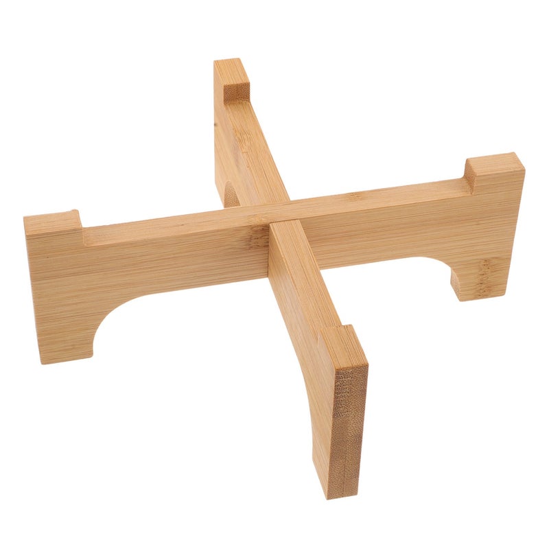 Wooden Drink Dispenser Stand & Flower Pot Holder - Image 4
