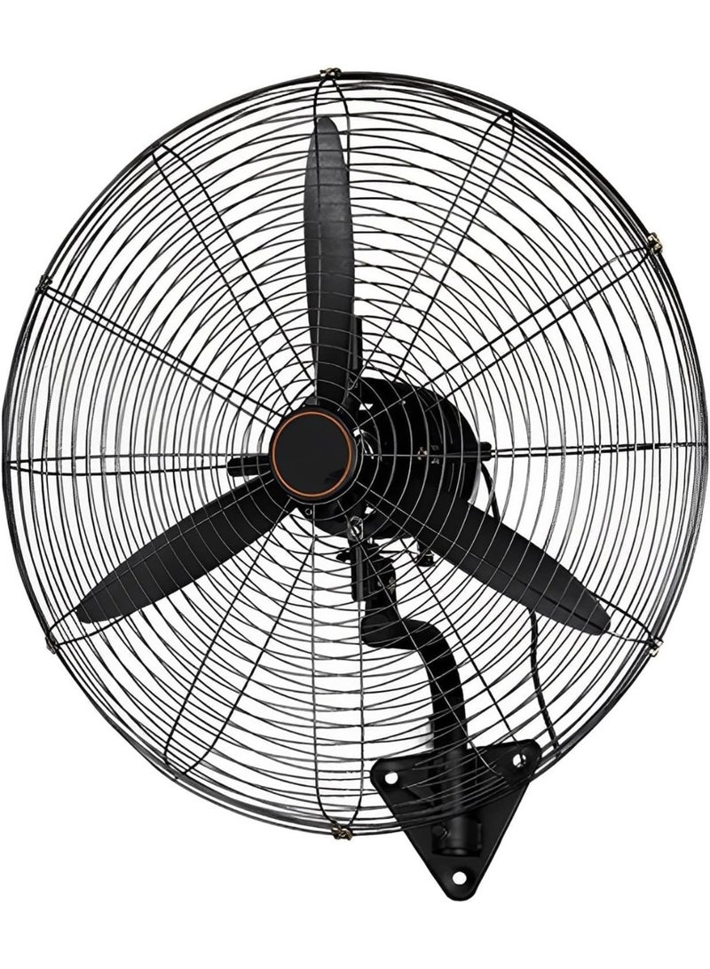 BURAQ 30" Industrial Wall Mounted Fan – High Velocity Commercial Fan with 3 Speed Settings, 120° Oscillation, Adjustable Tilt & Aluminum Blades for Warehouse, Restaurant & Home Use - Image 5