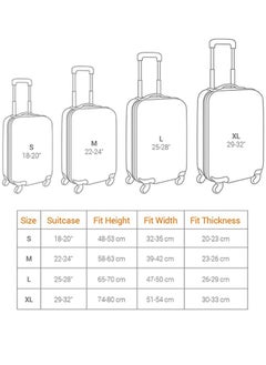 HomarKet Travel Luggage Cover Suitcase Protector  - Image 2