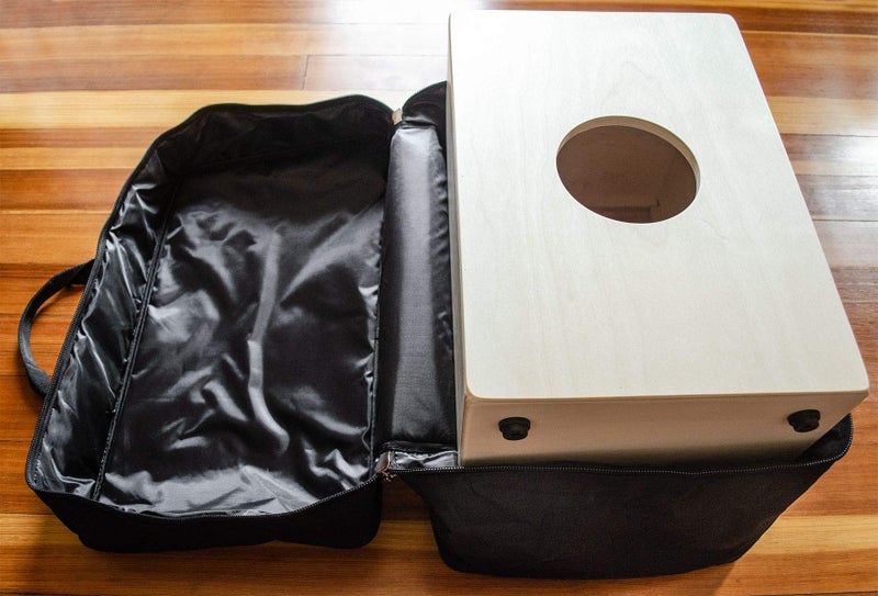 Meinl Percussion حقيبة درام باج كاجون من مينل بيركشن - حجم قياسي - خارجية نايلون ثقيلة ومقبض حمل، ضمان لمدة 2 سنة (MSTCJB) - Image 4