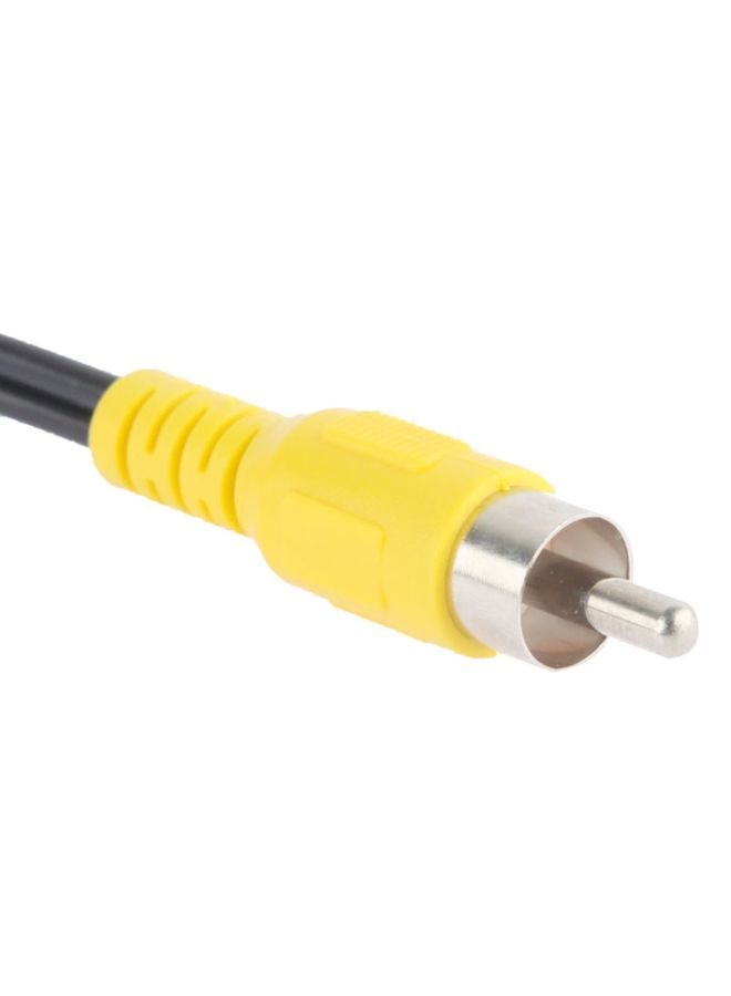 BURAQ 2 RCA AV Female To 1 RCA Male Y Splitter Video Cable Adapter, Length: 26.5cm - Image 3