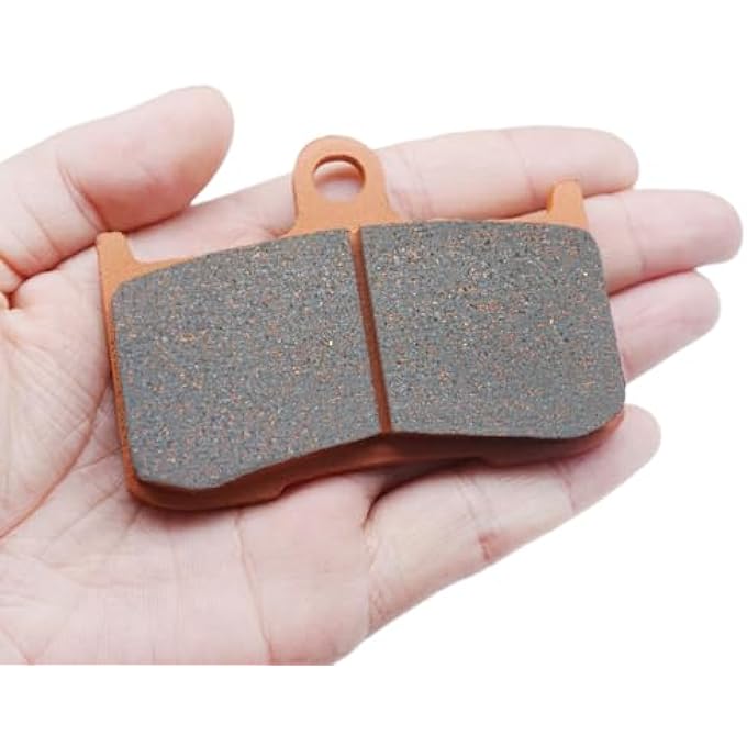 MOTORCYCLE FRONT REAR CARBON FIBER BRAKE PADS COMPATIBLE WITH INDIAN CHIEFTAN CHIEF CLASSIC VINTAGE DARK HORSE ROADMASTER 2014 2015 2016 2017 FA347F FA347F FA196R - Image 4