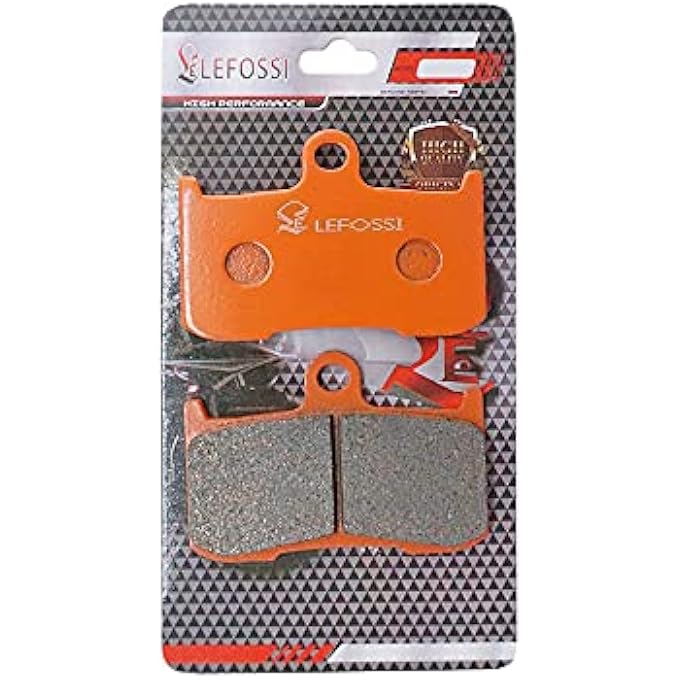 MOTORCYCLE FRONT REAR CARBON FIBER BRAKE PADS COMPATIBLE WITH INDIAN CHIEFTAN CHIEF CLASSIC VINTAGE DARK HORSE ROADMASTER 2014 2015 2016 2017 FA347F FA347F FA196R - Image 2