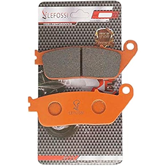 MOTORCYCLE FRONT REAR CARBON FIBER BRAKE PADS COMPATIBLE WITH INDIAN CHIEFTAN CHIEF CLASSIC VINTAGE DARK HORSE ROADMASTER 2014 2015 2016 2017 FA347F FA347F FA196R - Image 3