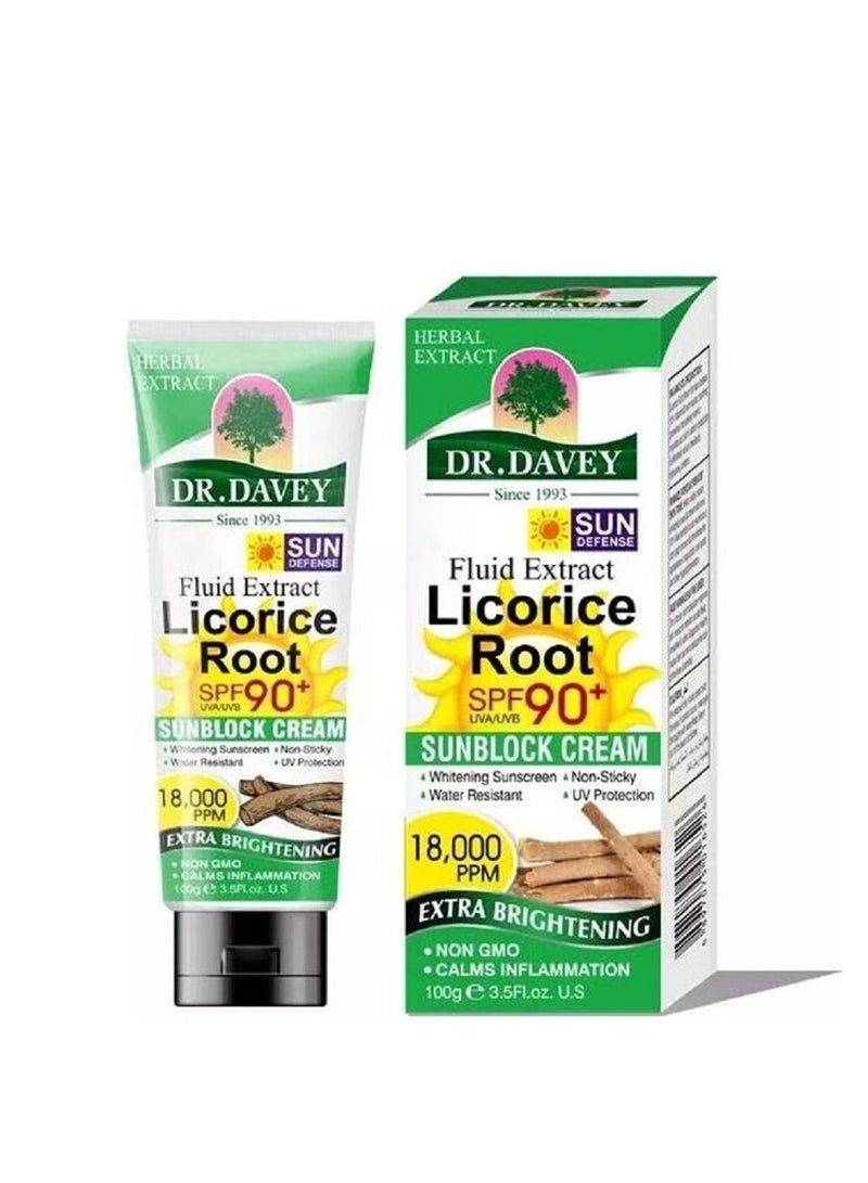Root Licorice Root Sunblock Cream 100grams - Image 1