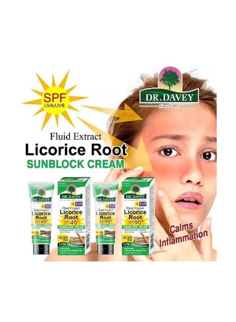 Root Licorice Root Sunblock Cream 100grams - Image 3