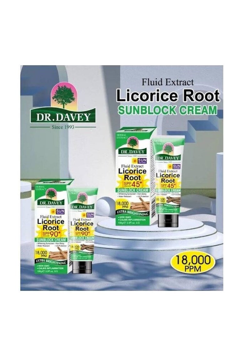 Root Licorice Root Sunblock Cream 100grams - Image 2