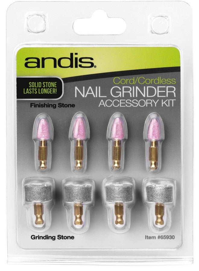 Andis Cng-1 Nail Grinder Replacement Accessory Pack For Pets | Comes With Grinding Stone And Finishing Stone | Perfect For Small And Medium-Size Pets - Image 1