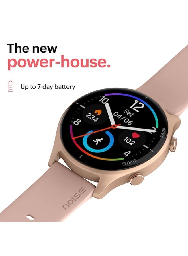 Noise Twist Round dial Smart Watch with Bluetooth Calling, 1.38" TFT Display, up-to 7 Days Battery, 100+ Watch Faces, IP68, Heart Rate Monitor, Sleep Tracking (Jet Black) - Image 4