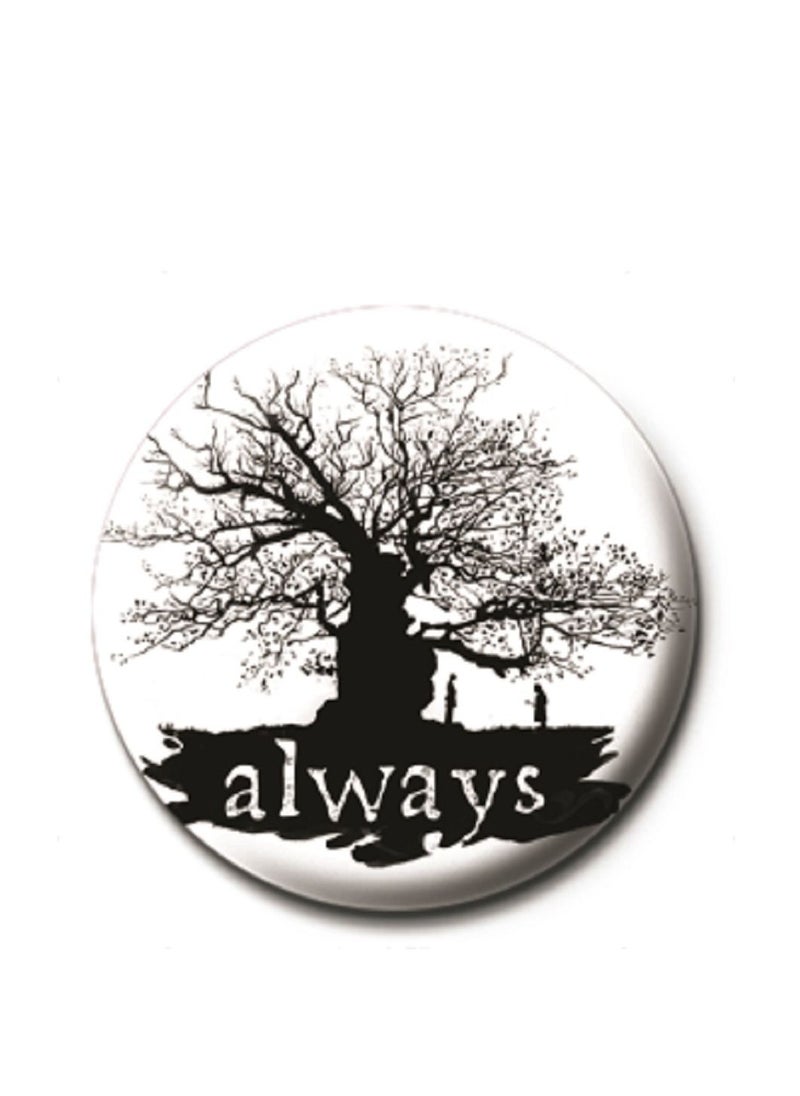 Warner Bros - Harry Potter - Always Silhouette (Button Badge) - Image 1