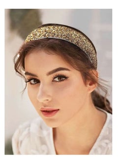 Ant Rhinestone Headband for Women Girls Fashion Head Band Thick Padded Headband Bling Glitter Sparkly Diamond Headband Hair Accessorie  - Image 5