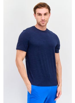 Men 2 Piece Sportswear Fit Short Sleeves Training T-shirts, Navy - pzsku/Z90384B3245E07434B8C0Z/45/_/1737643024/15613f84-750c-4c34-92ac-d22cd476b53c