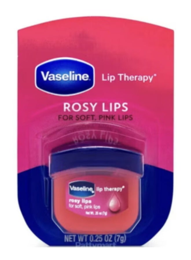 Deal Vaseline Lip Tub Rosy Pink 7grams