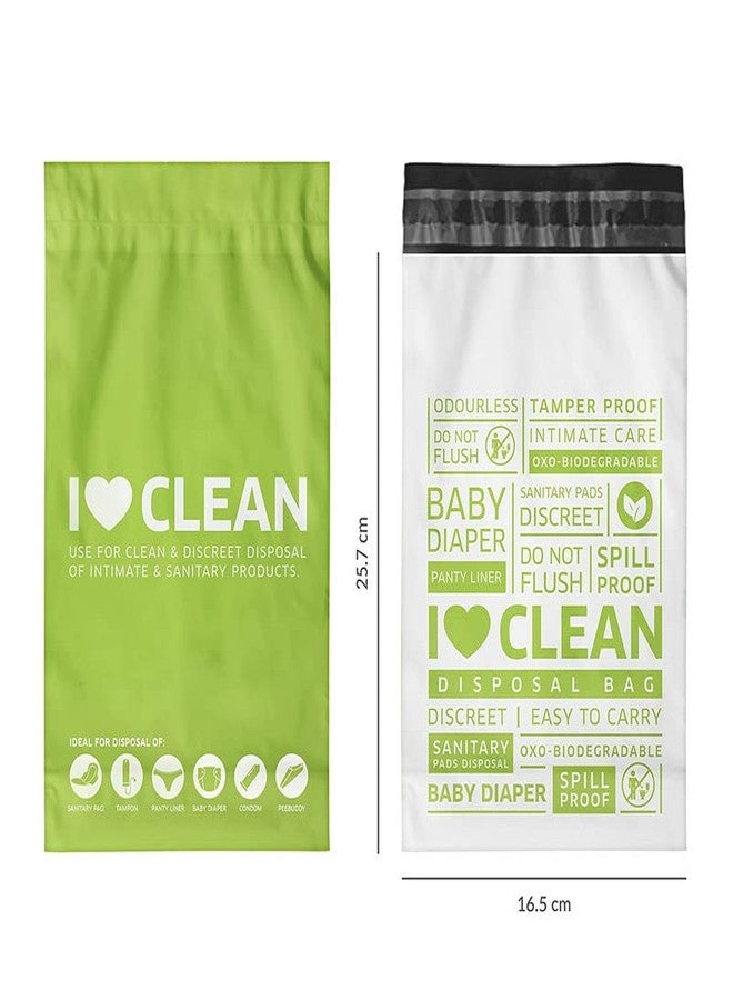 Bodyguard Baby Diaper Disposable Bags - 45 Bags (Pack of 5) | Leak-Proof Bags for Discreet Disposal of Diapers and Intimate Sanitary Products - Image 3