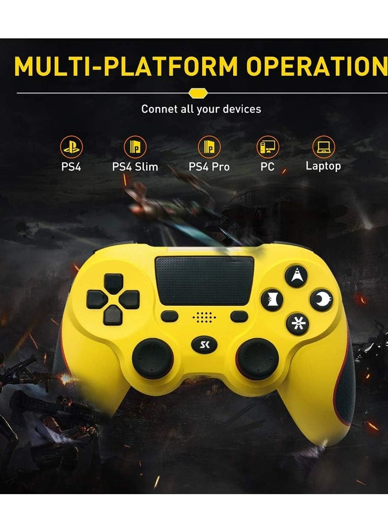 ISHAKO - Wireless Game Controller  Double Shock  Gamepad with Touch Pad High Precision Controller for Ps four Ps pro four - Image 1