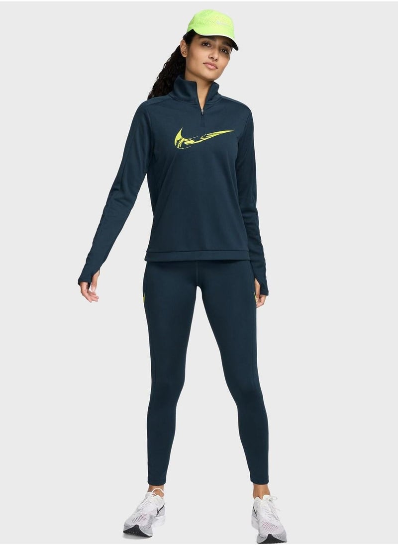 Nike Swoosh Hybrid T-Shirt - Image 4