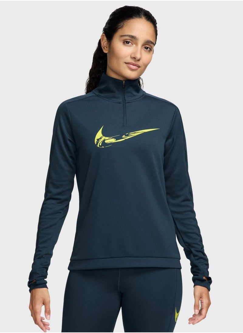 Nike Swoosh Hybrid T-Shirt - Image 1
