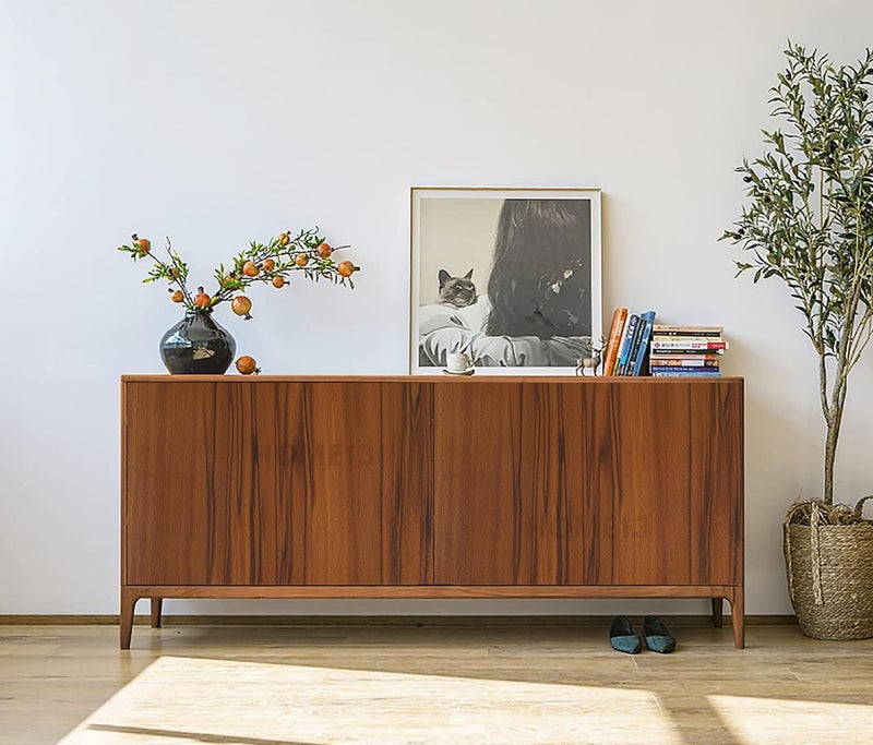 HOME13™ Wooden Wallpaper Peel and Stick Self Adheisve Removable Wood Grain Contact Paper Vinyl Decorative Wallpaper for Kitchen Desk Cabinets Shelf Drawers Liner (24 x 48 Inch, Brown Black Wooden) - Image 3