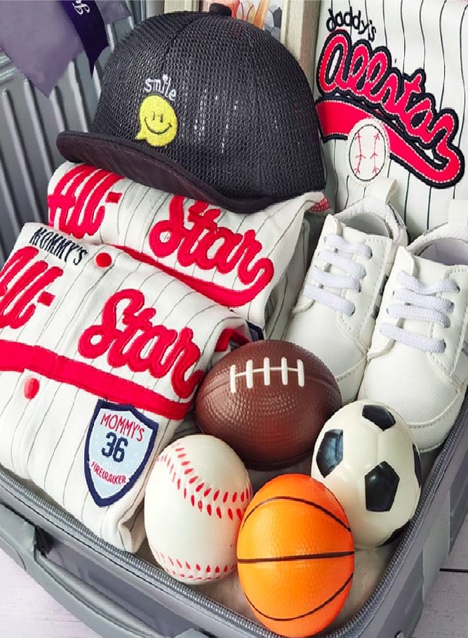 ليتل ستار مجموعة هدايا حديثي الولادة - هدية استحمام الطفل - مجموعة هدايا متعددة الأغراض - للأطفال من عمر 0 ​​إلى 3 أشهر - Image 1