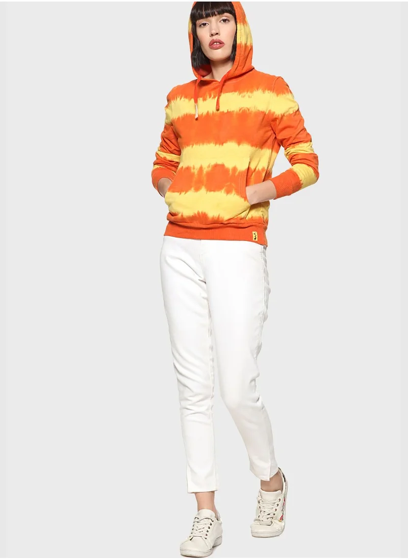 Campus Sutra Front Pocket Hoodie