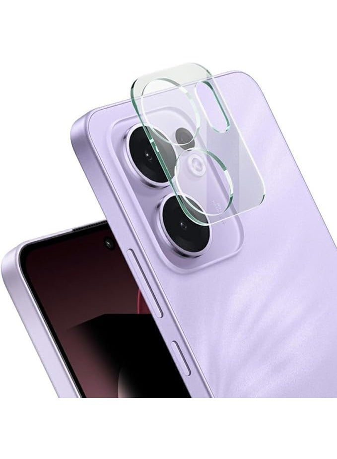 واقي عدسة كاميرا OPPO RENO 14F، واقي شاشة من الزجاج المقوى HD [تغطية كاملة] [مضاد للخدش] حماية من السقوط فائق الشفافة/حافظة عدسة رفيعة - شفاف - Image 1