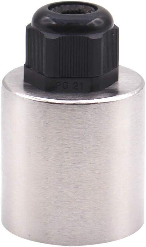 DERNORD Stainless Steel Pipe Fitting M5115 End Caps Con PG21 Cable Protector Fits 2 Triclamp Heating Element - Image 1