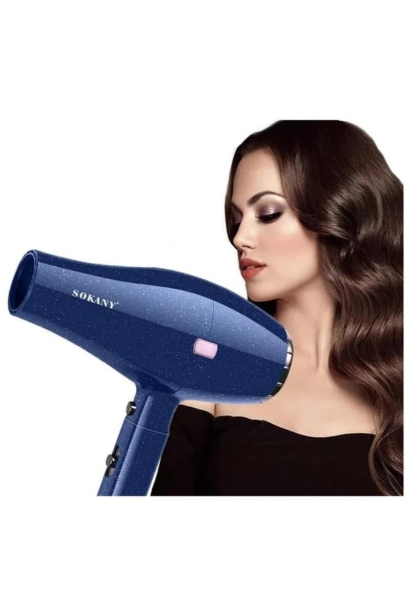 sokany SK-2227 Hair Dryer 2 Speeds And 2 Heating 3000W - Image 2