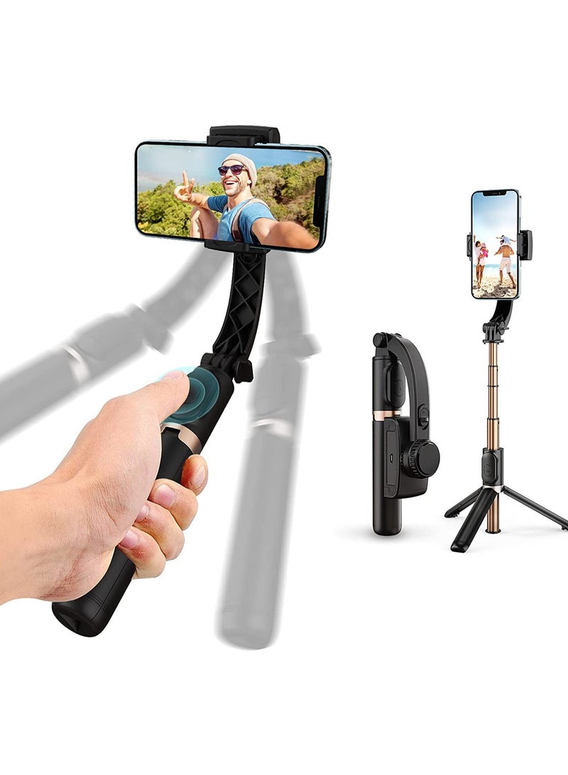 F6 3-Axis Handheld Gimbal Stabilizer with Tripod – Professional Stabilization for Smartphone Filmmaking  - Image 1