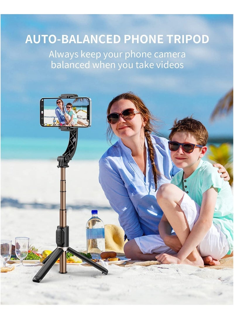 F6 3-Axis Handheld Gimbal Stabilizer with Tripod – Professional Stabilization for Smartphone Filmmaking  - Image 3