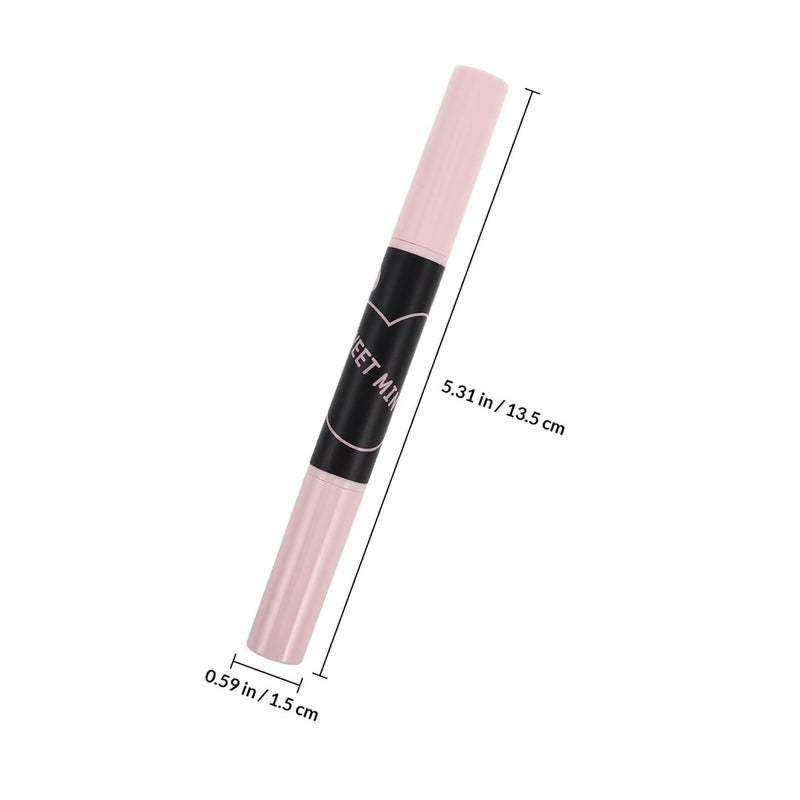 Dual-ended Lip Liner and Lipstick Pen 1# Waterproof Matte Lip Makeup Tool for Women Crimson Shade Cream Accessory for Precise Contouring and Daily Use - Image 2