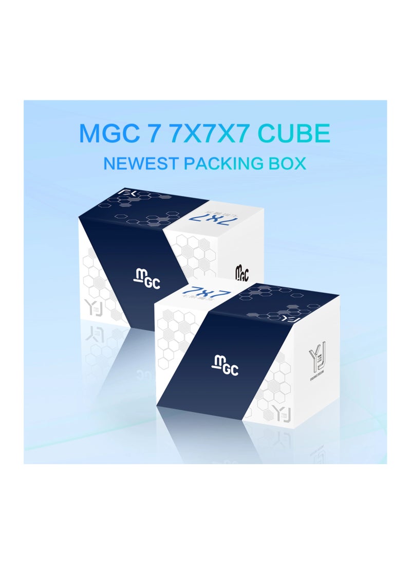 واي جيه YJ MGC 7X7 مكعب السرعة المغناطيسي بدون ملصقات  - Image 4